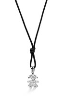 Mono orecchino Le Bebé Donna I Preziosi in Oro bianco Diamante LBB543/F - LBB543/F
